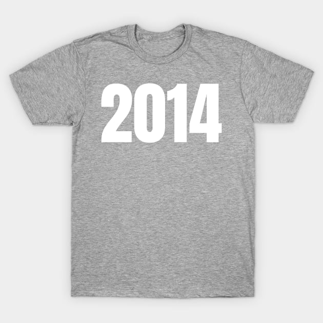 2014 T-Shirt by blueduckstuff